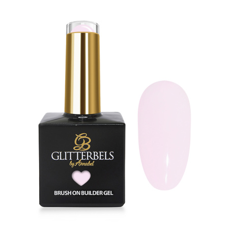 glitterbels brush on builder gel self care