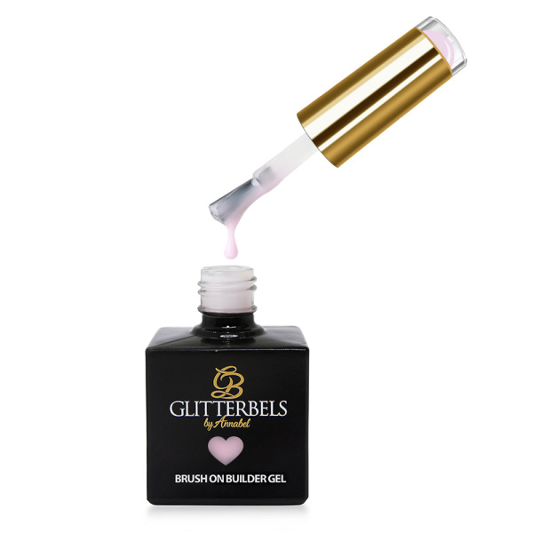 glitterbels brush on builder gel self care