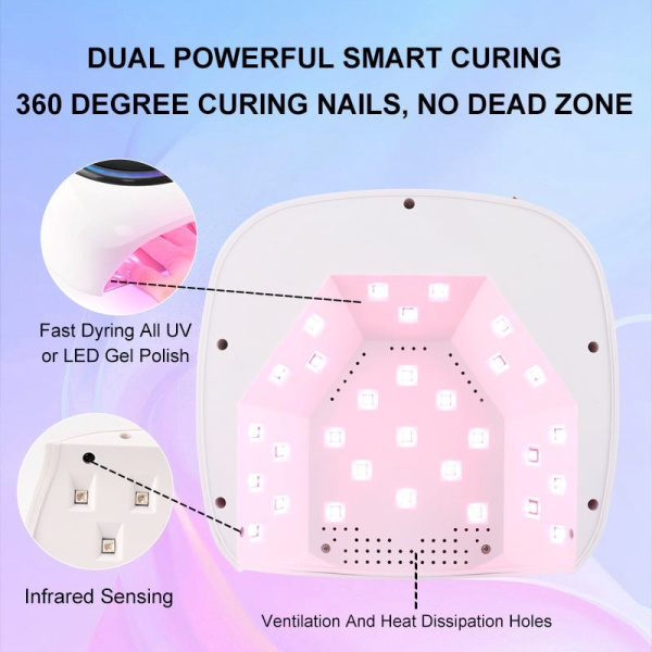 pns 98W UV LED lamp prachtnagels
