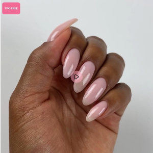 glitterbels brush on builder gel self care