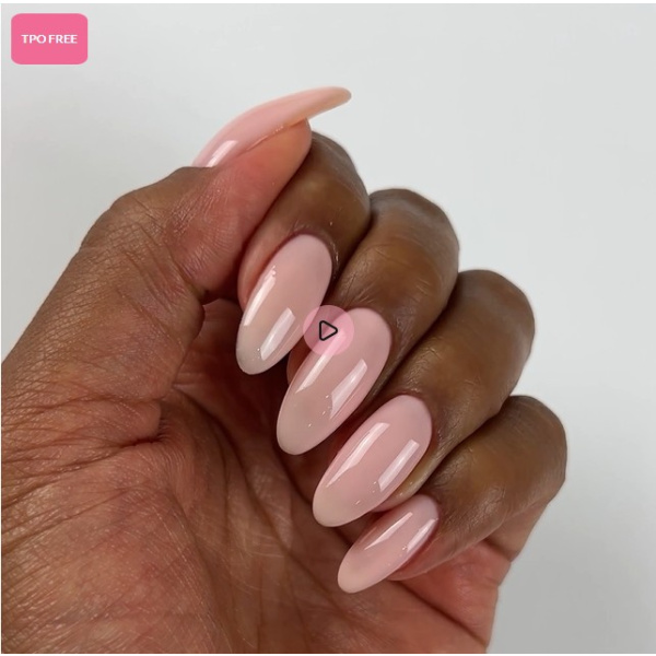 glitterbels brush on builder gel warm up prachtnagels