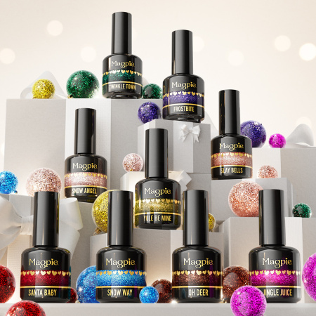 magpie wrapped up collection flyer prachtnagels