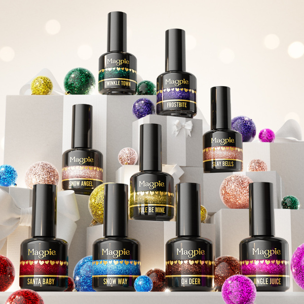 magpie wrapped up collection flyer prachtnagels