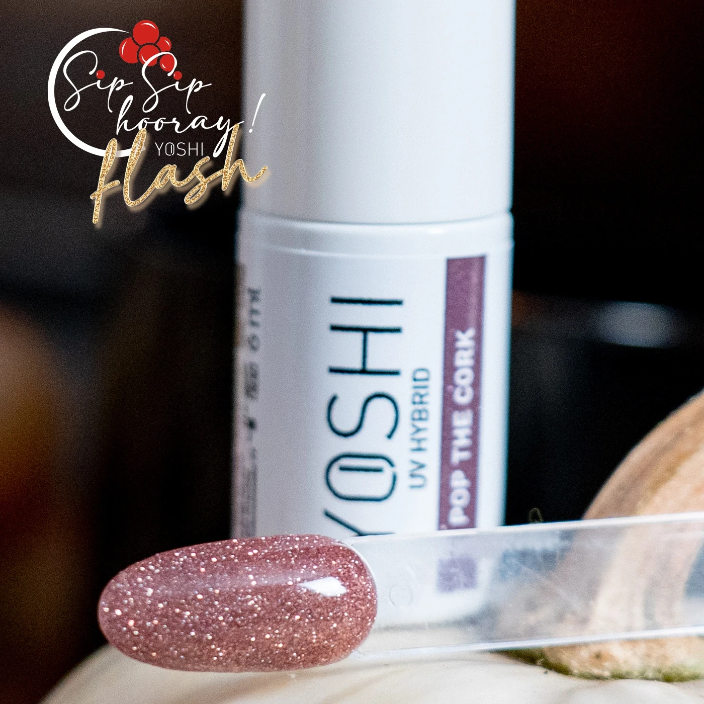 yoshi gel polish 141 pop he cork prachtnagels swatch
