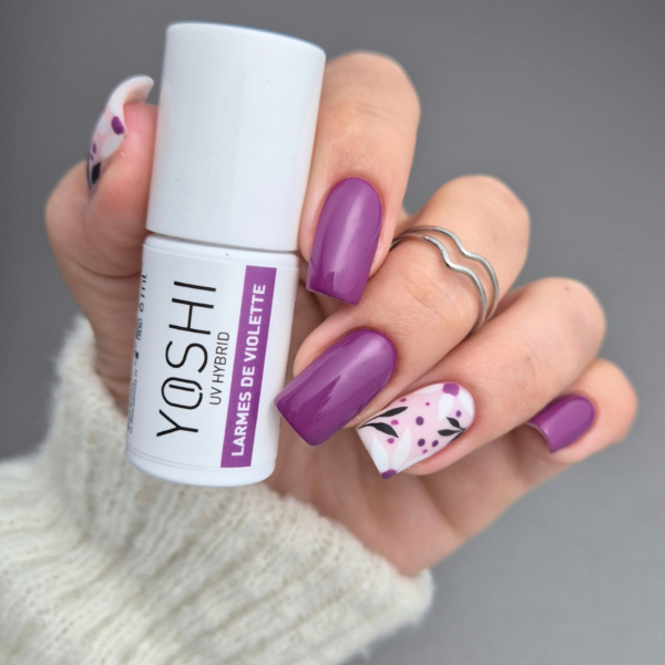yoshi gel polish 246 larmes de violette prachtnagels set 5