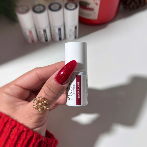 yoshi gelpolish 252 santa claws prachtnagels