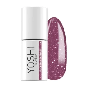 yoshi gel poish 524 fuchsia stardust prachtnagels