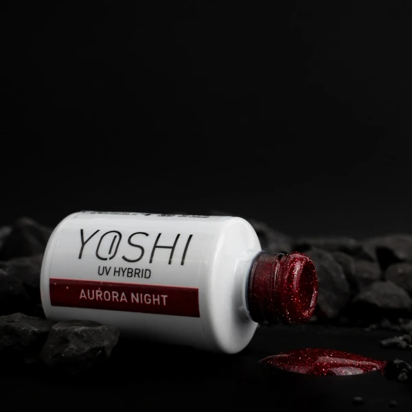 yoshi gel polish 525 aurora night prachtnagels spill 2