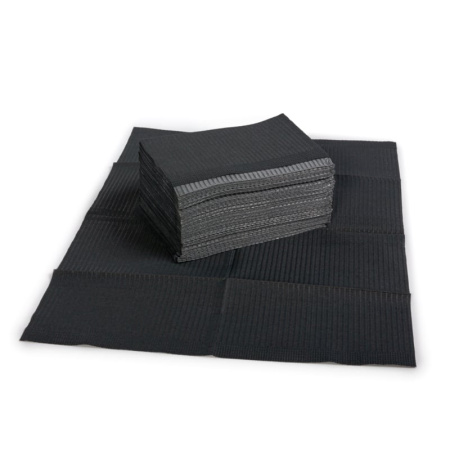 pns table towels zwart prachtnage;s