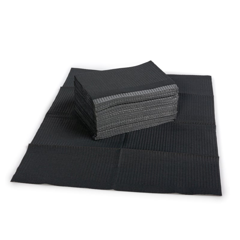 pns table towels zwart prachtnage;s