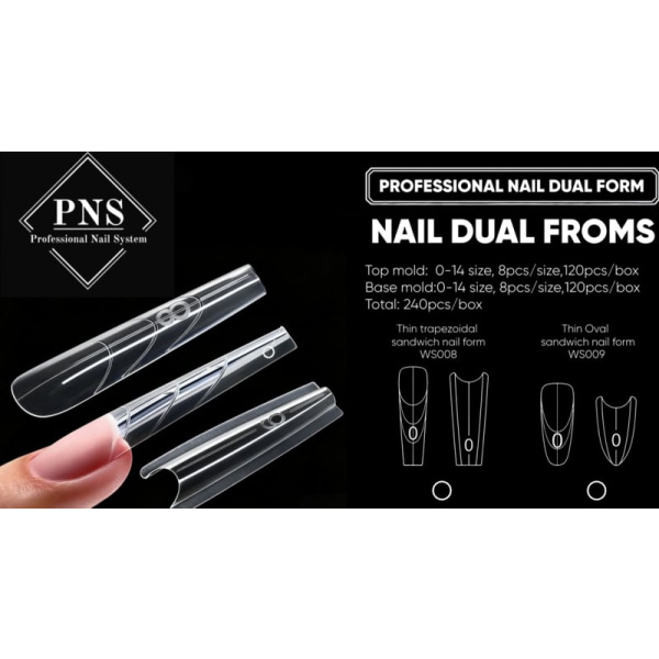 pns sandwish dual forms almond prachtnagels