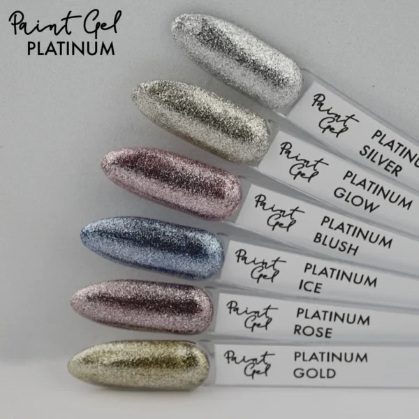 yoshi paint gel platinum swatch prachtnagels