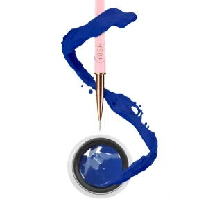 yoshi paint gel blue prachtnagels 2