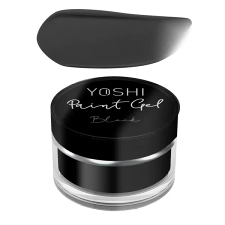 yoah paintgel black prachtnagels