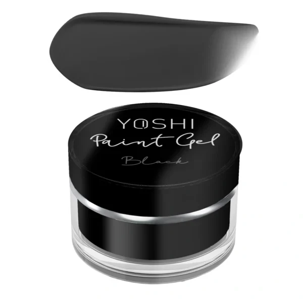 yoah paintgel black prachtnagels