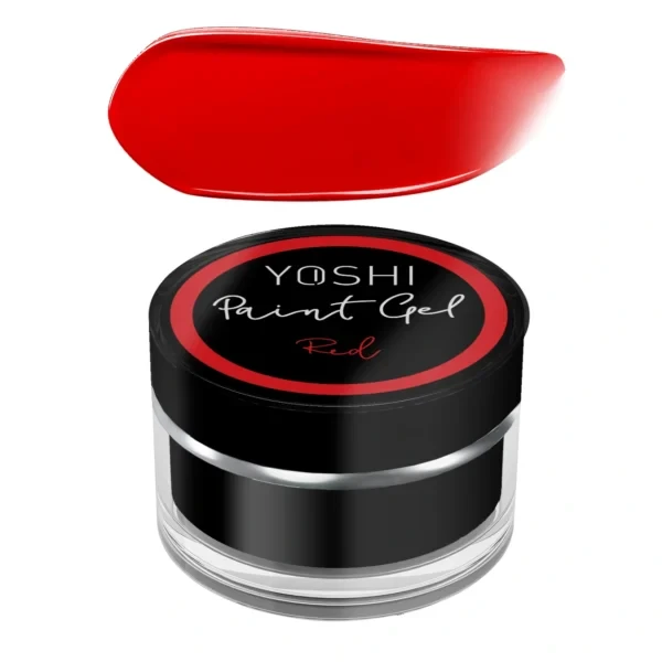 yoshi paint gel red prachtnagels