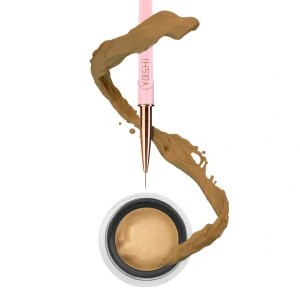 yoshi paint gel beige prachtnagels 2