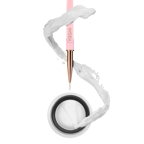 yoshi paint gel white prachtnagels spill