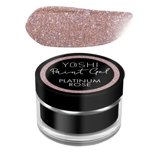yoshi platinum paint gel rose prachtnagels