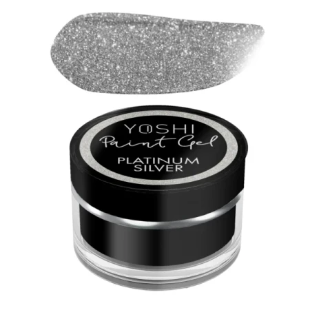 yoshi platinum paint gel silver prachtnagels