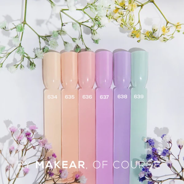 makear gel polish babe collection swatchprachtnagels