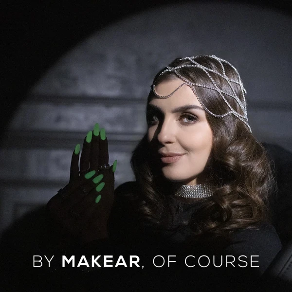 makear gel polish MCL01 prachtnagels dark