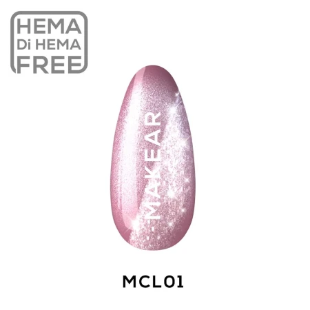 makear gel polish MCL01 prachtnagels
