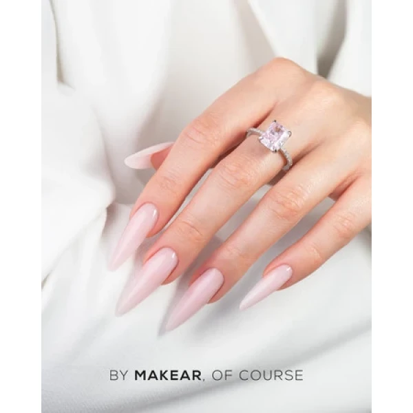 makear ga03 milky pink prachtnagels set