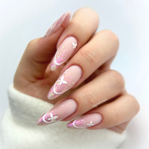 yoshi paint gel white prachtnagels set