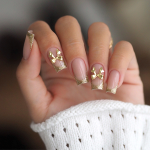 yoshi platinum paint gel gold prachtnagels set