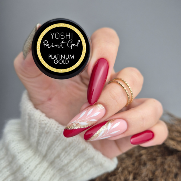 yoshi platinum paint gel gold prachtnagels set 2