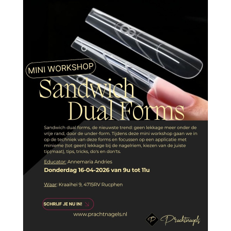 mini workshop sandiwich dual forms prachtnagels 16-4