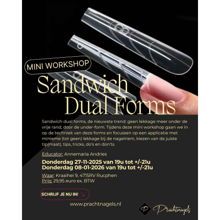 mini workshop sandwich dual forms prachtnagels
