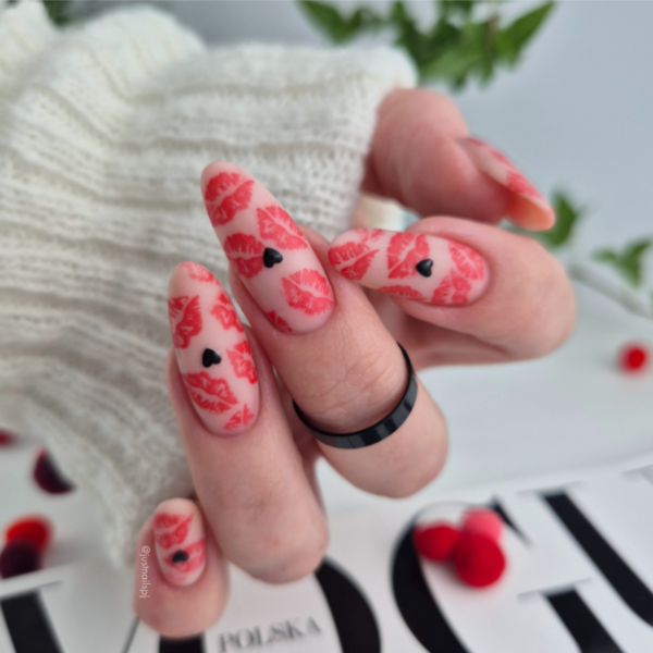 yoshi paint gel red prachtnagels set 2