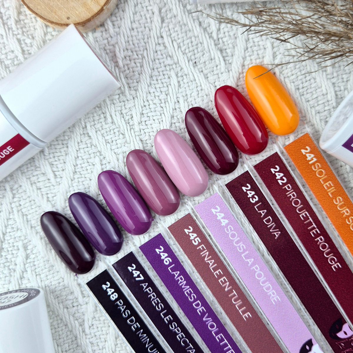 yoshi gel polish la premiere collection prachtnagels swatch 2