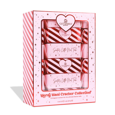 glitterbels merry mani cracker prachtnagels