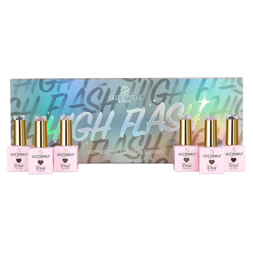 glitterbels high flash collection prachtnagels