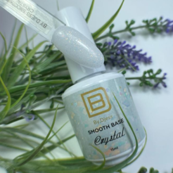 by djess smooth base crystak prachtnagels swatch