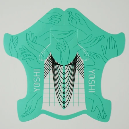 yoshi turquoise sjablonen prachtnagels 2