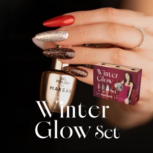 makear winter glow set prachtnagels