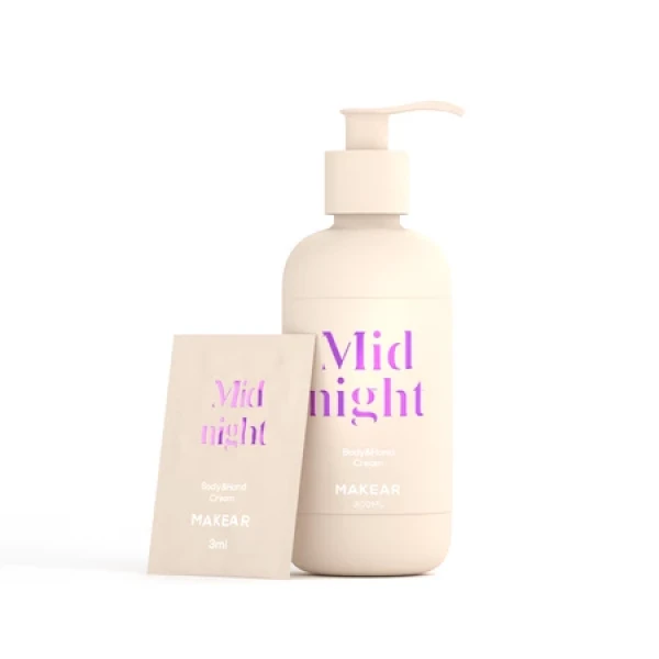 makear hand body cream midnight prachtnagels