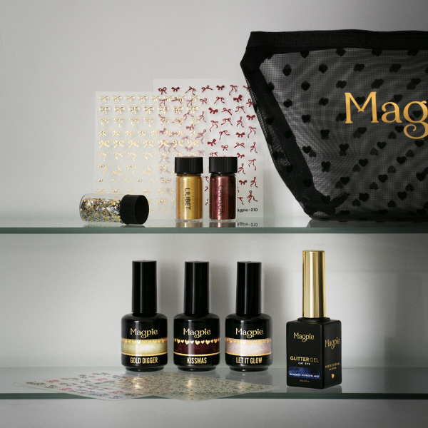 magpie festive gift bag 2025 prachtnagels