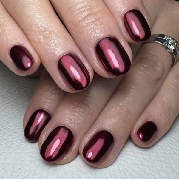 magpie chrome crimson prachtnagels 2