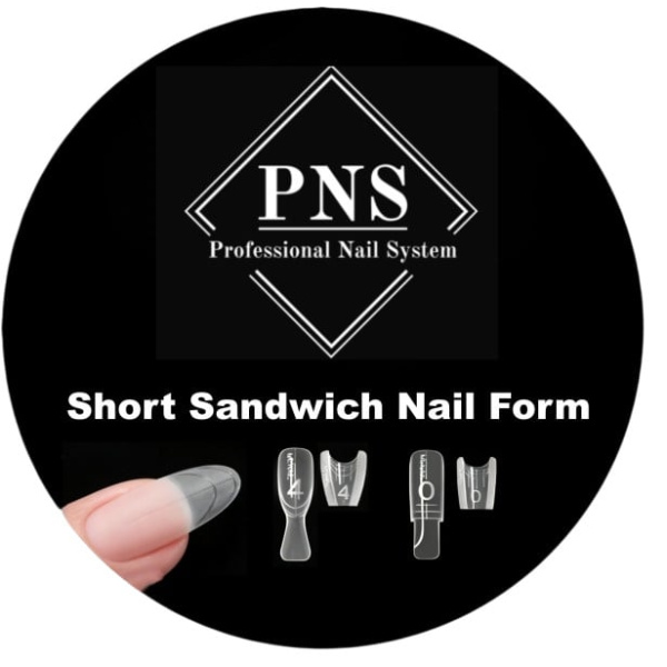 pns dual forms prachtnagels short coffin sandwich