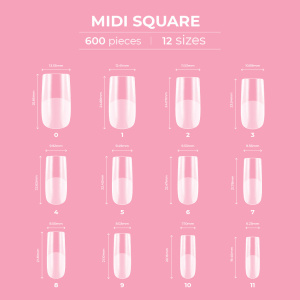 glitterbels dream coverage tips square prachtnagels