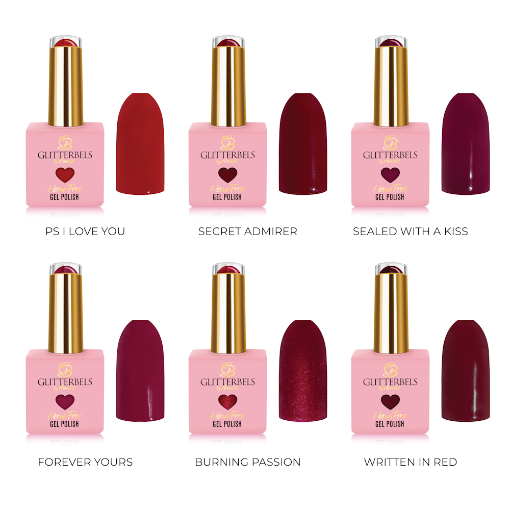 glitterbels love letters collection prachtnagels 2