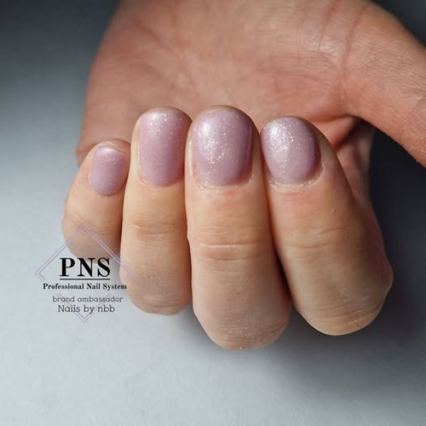 pns bb silvery makeup prachtnagels
