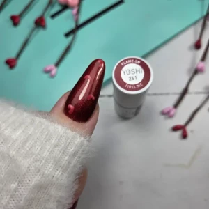 yoshi gel polish 261 flame on prachtnagels 5