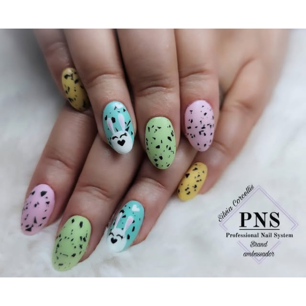 pns egg gel black prachtnagels 5