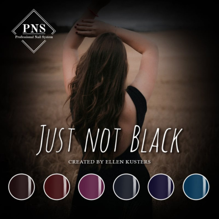 pns just not black flyer prachtnagels